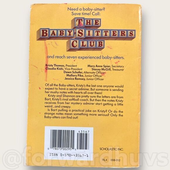 Bundle 3 for $15 Baby-Sitters Club | Ann M. Martin | Book #38 (1 of 2)| Vintage - Picture 3 of 7